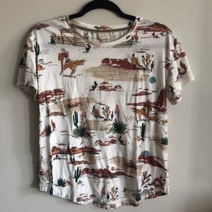 Anthro Western Tee